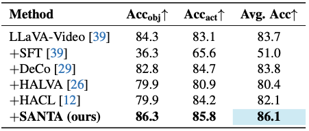 VidHal Results
